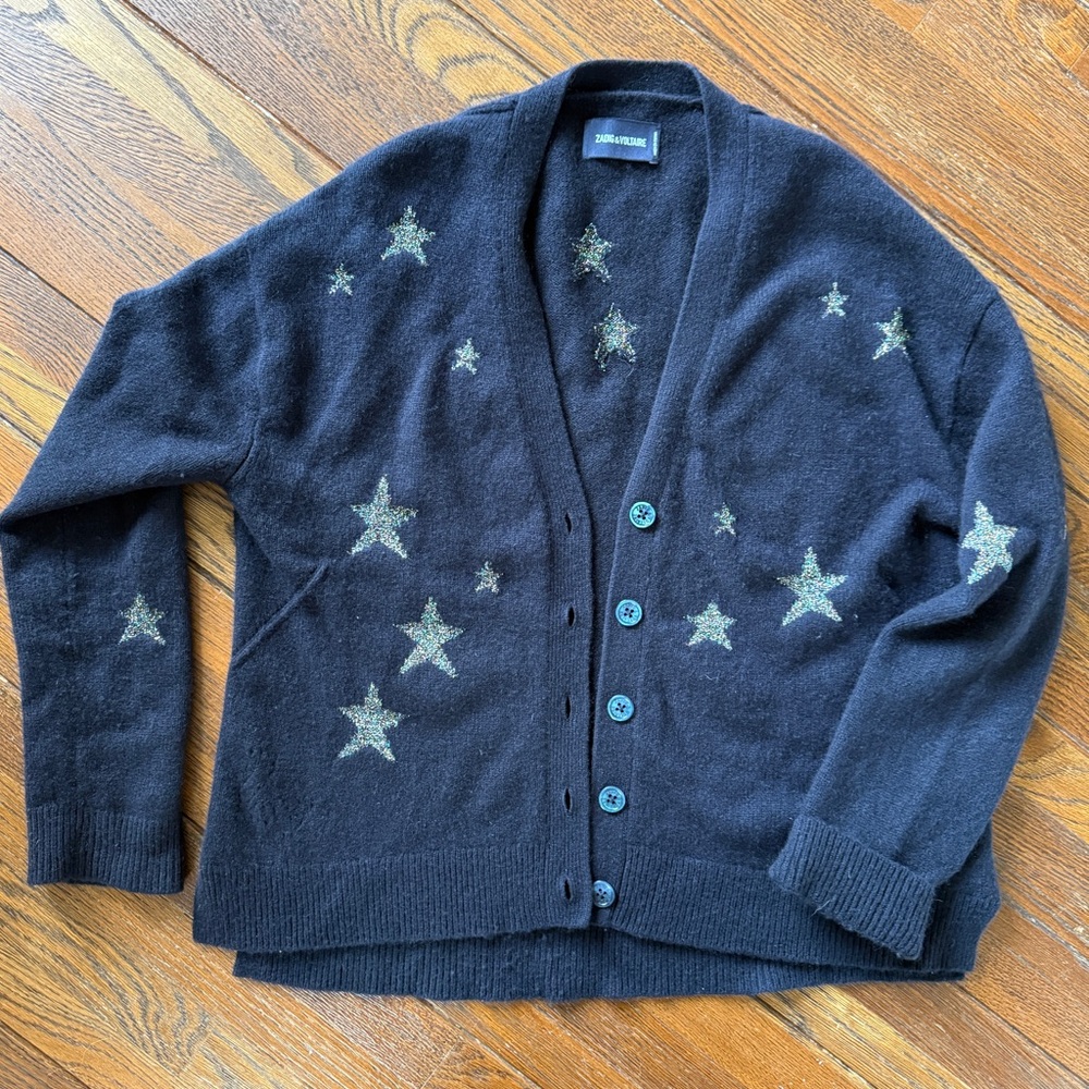 Zadig & Voltaire Cashmere Cardigan Size M/L